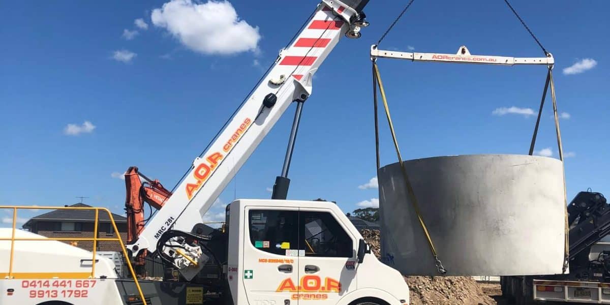 Franna heavy loding crane 1