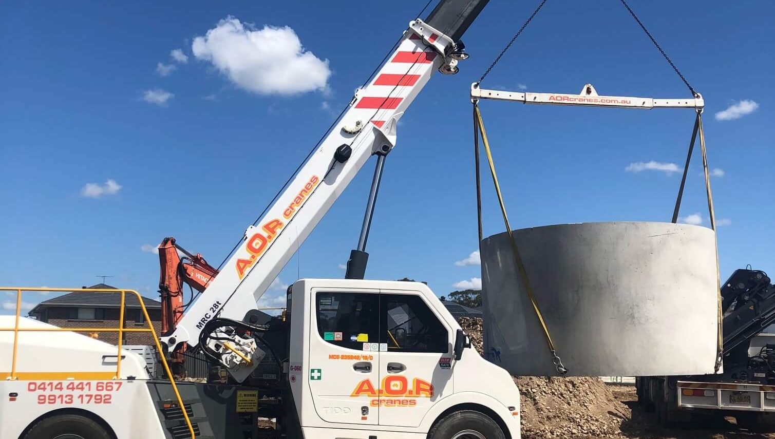 Franna heavy loding crane 1