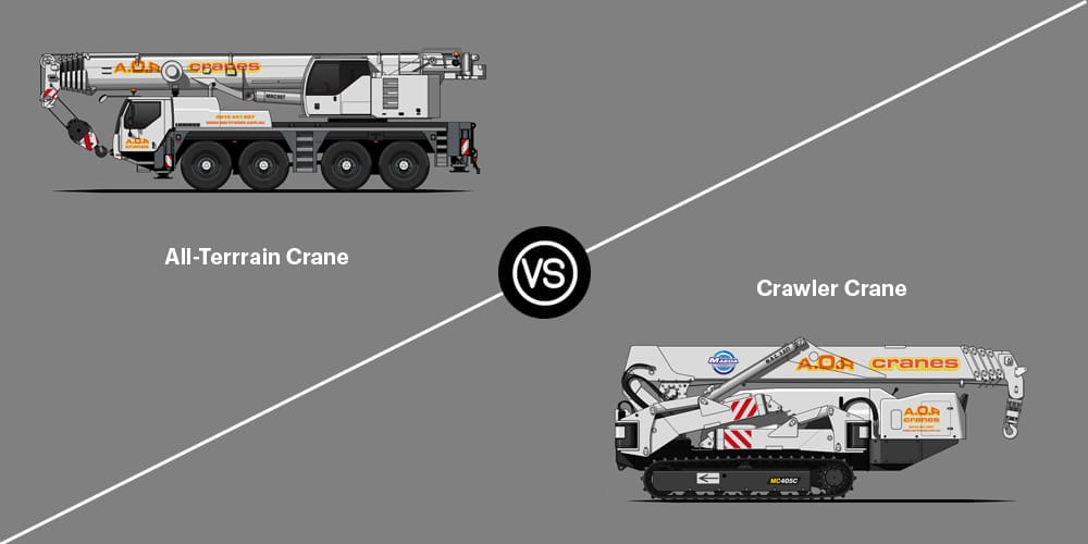 All Terrain Crane vs Crawler Crane