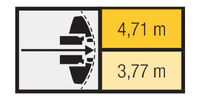 Boom Head Radius Symbol
