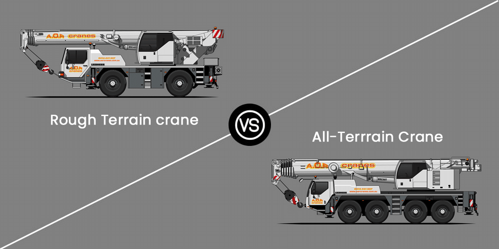 Rough terrain crane vs All terrain crane
