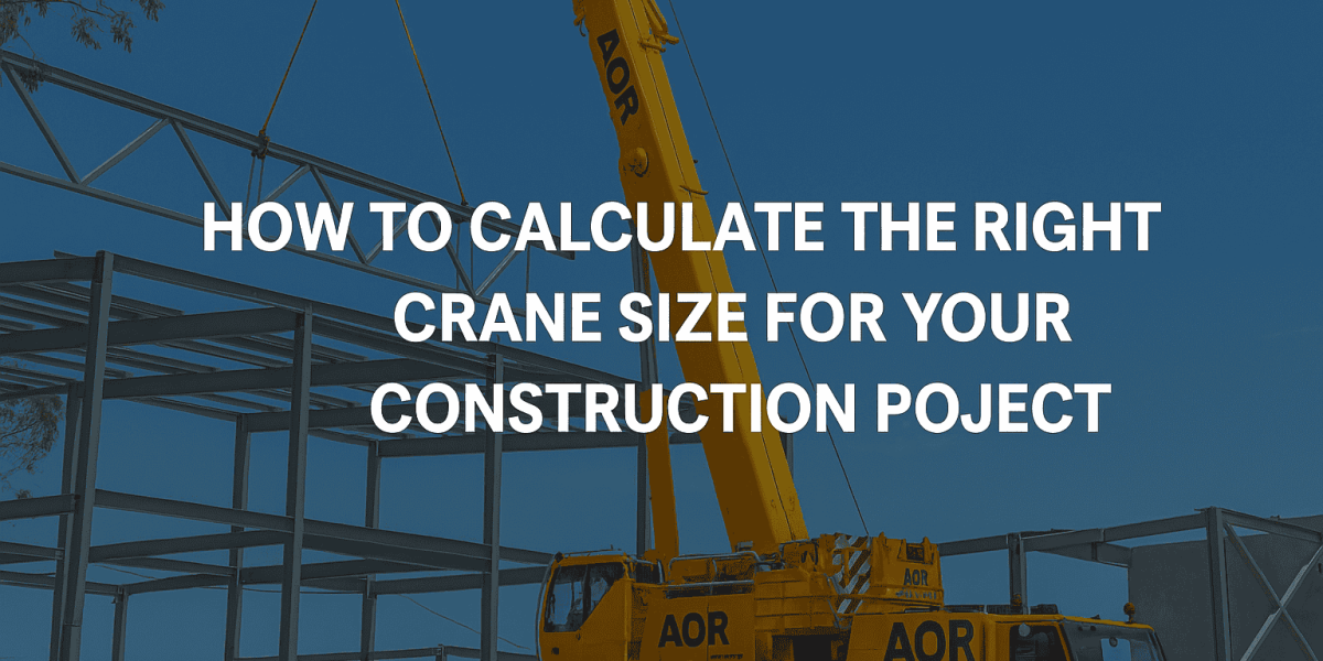 Crane size calculator 1
