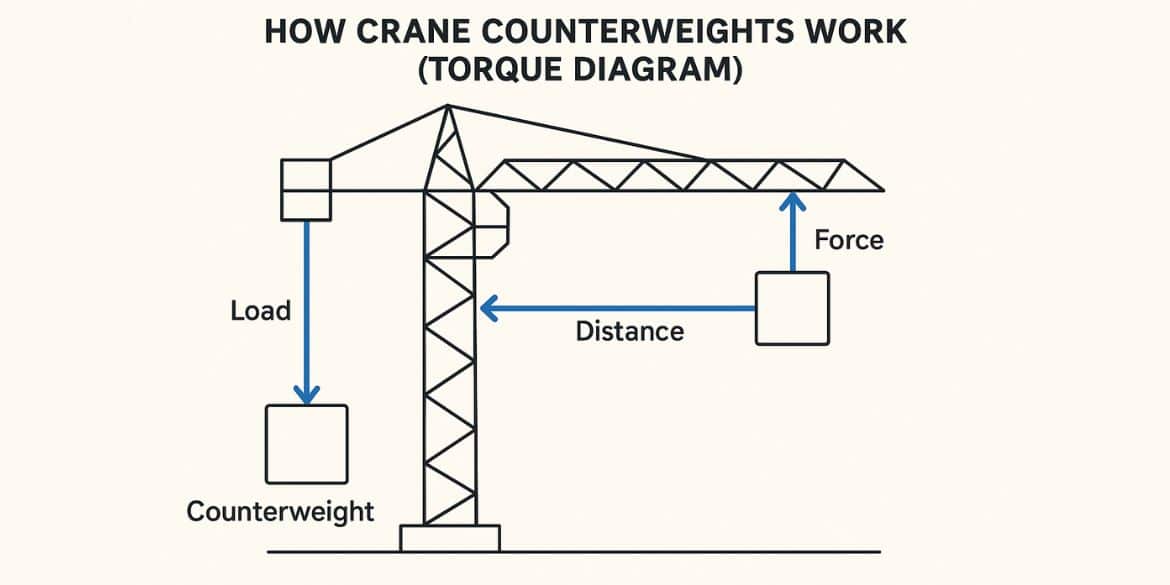 How Crane Counterweight works